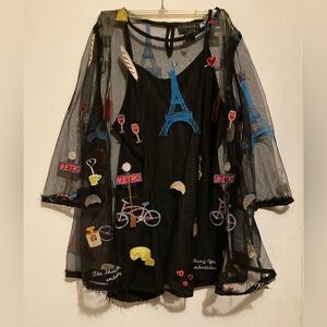 Gracie Embroidery Top